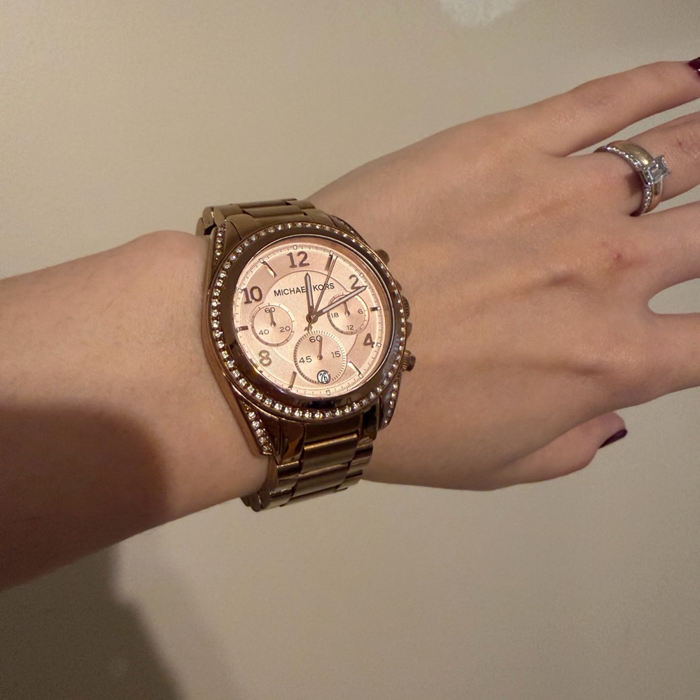 Michael Kors Rose Gold Women's Watch